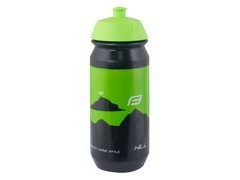 Láhev na kolo Force HILL 0,5 l, černo-zelená - Láhev na kolo Force HILL 0,5 l, černo-zelená