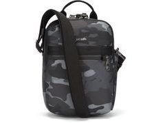 Taška přes rameno PACSAFE METROSAFE X VERTICAL CROSSBODY camo - Taška přes rameno PACSAFE METROSAFE X VERTICAL CROSSBODY camo