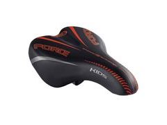 Dětské sedlo FORCE KIDS 16-20", černo-červené - Dětské sedlo FORCE KIDS 16-20", černo-červené