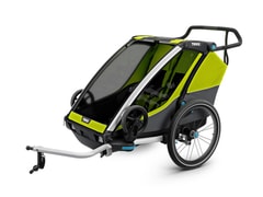 Cyklovozík Thule Chariot Cab 2 dvoumístný chartreuse/dark shadow 2017 - Cyklovozík Thule Chariot Cab 2 dvoumístný chartreuse/dark shadow 2017