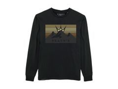 Mikina PEATY'S PUBWEAR CREW MIKINA - 3 PEAKS SUNSET / BLACK - Mikina PEATY'S PUBWEAR CREW MIKINA - 3 PEAKS SUNSET / BLACK