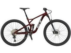 Celoodpružené kolo GT SENSOR 29" SPORT Red/červená 2021 - Celoodpružené kolo GT SENSOR 29" SPORT Red/červená 2021