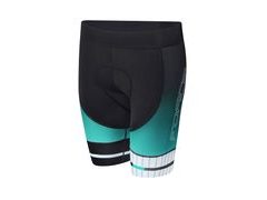 Kraťasy Force DASH Lady do pasu s vložkou, černé - tyrkysové - Kraťasy Force DASH Lady do pasu s vložkou, černé - tyrkysové