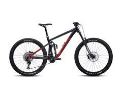 Celoodpružrné kolo GHOST Riot Enduro Universal 29 Black/Red/Grey 