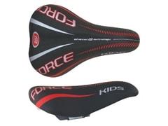 Sedlo Force dětské FREE BOYS, černo-červené - Sedlo Force dětské FREE BOYS, černo-červené