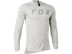 Pánský enduro dres FOX Flexair Pro Ls Jersey Vintage White - dlouhý rukáv - Pánský enduro dres FOX Flexair Pro Ls Jersey Vintage White - dlouhý rukáv