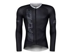 Dres s dlouhým rukávem FORCE TEAM PRO, černo-šedý - Dres s dlouhým rukávem FORCE TEAM PRO, černo-šedý