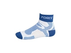 Ponožky Force 2, bílo - modré - Ponožky Force 2, bílo - modré