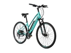Dámské crossové elektrokolo Leader Fox VENOSA 28" zelená/černá 2019 - Dámské crossové elektrokolo Leader Fox VENOSA 28" zelená/černá 2019