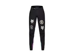 Pánské kalhoty do pasu bez vložky FOX Flexair Hello Future Pants, Black - Pánské kalhoty do pasu bez vložky FOX Flexair Hello Future Pants, Black