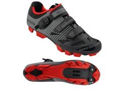Tretry FORCE MTB TURBO, černo-šedé - Tretry FORCE MTB TURBO, černo-šedé