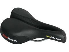 Sedlo Velo-4038 dámské gelové s dírou, černé - Sedlo Velo-4038 dámské gelové s dírou, černé