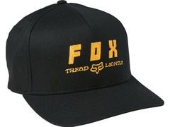 Kšiltovka Fox Tread Lightly Flexfit Hat Black - Kšiltovka Fox Tread Lightly Flexfit Hat Black