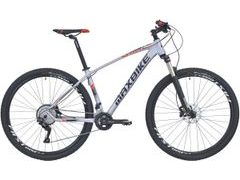 horské kolo Maxbike Tana 29", šedámat/ červená 2021 - horské kolo Maxbike Tana 29", šedámat/ červená 2021