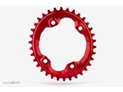 Převodník AbsoluteBlack OVAL Shimano XT M8000 96BCD červená - Převodník AbsoluteBlack OVAL Shimano XT M8000 96BCD červená