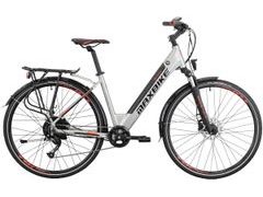 Městské elektrokolo Maxbike Civita 28" - Stříbrná 2022 - Městské elektrokolo Maxbike Civita 28" - Stříbrná 2022