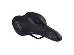 dámské turistické sedlo FORCE LEE COMFORT, černé - dámské turistické sedlo FORCE LEE COMFORT, černé