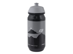 Láhev na kolo Force HILL 0,5 l, černo-šedá - Láhev na kolo Force HILL 0,5 l, černo-šedá
