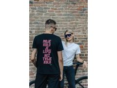 Tričko Kolo je láska Moje Kolo Je Lepší UNI - černá - Tričko Kolo je láska Moje Kolo Je Lepší UNI - černá