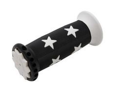 Gripy dětské STAR 22mm černo/bílé - Gripy dětské STAR 22mm černo/bílé