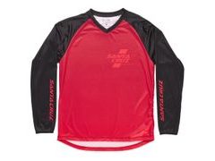 Dres Santa Cruz LONG SLEEVE TRAIL JERSEY, red - Dres Santa Cruz LONG SLEEVE TRAIL JERSEY, red