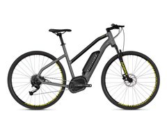 Dámské crossové elektrokolo Ghost HybRide Square Cross B2.9 Ladies grey / black 2018 - Dámské crossové elektrokolo Ghost HybRide Square Cross B2.9 Ladies grey / black 2018