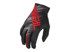 Dlouhoprsté rukavice O'NEAL MATRIX VOLTAGE černá/červená 