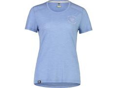Triko Mons Royale merino VAPOUR TEE faded denim - Triko Mons Royale merino VAPOUR TEE faded denim
