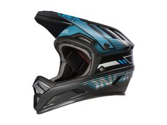 Integrální helma Oneal Backflip Solid - šedá/ledově modrá 