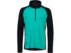 Pánské technické triko dlouhým rukávem a kapuci Mons Royale Merino TEMPLE TECH HOOD marina / black - Pánské technické triko dlouhým rukávem a kapuci Mons Royale Merino TEMPLE TECH HOOD marina / black