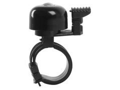 Zvonek Mini Bell černý universal pro řidítka 22,2-31,8mm - Zvonek Mini Bell černý universal pro řidítka 22,2-31,8mm