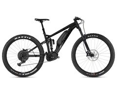 Pánské horské elektrokolo Ghost HybRide SLAMR X S4.7+ night black / jet black / iridium silver 2019 - Pánské horské elektrokolo Ghost HybRide SLAMR X S4.7+ night black / jet black / iridium silver 2019