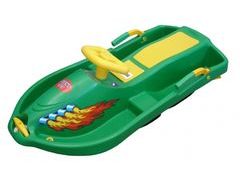 Kluzák s volantem Snowboat zelený - Kluzák s volantem Snowboat zelený