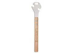 Klíč na pedály LEZYNE TOOL CLASSIC PEDAL ROD NICKEL / WOOD - Klíč na pedály LEZYNE TOOL CLASSIC PEDAL ROD NICKEL / WOOD
