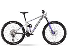Celoodpružené kolo Ghost Riot Enduro Full Party - Silver / Electric Purple - Celoodpružené kolo Ghost Riot Enduro Full Party - Silver / Electric Purple