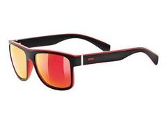 Brýle UVEX LGL 21, BLACK MAT RED - Brýle UVEX LGL 21, BLACK MAT RED