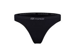 Dámské spodní prádlo-tanga 3 pack, černé - Dámské spodní prádlo-tanga 3 pack, černé