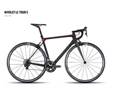 Silniční kolo Ghost Nivolet Tour LC 5 black/red 2016 - Silniční kolo Ghost Nivolet Tour LC 5 black/red 2016