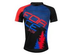 Dres Force MTB X5, modro - červený - Dres Force MTB X5, modro - červený