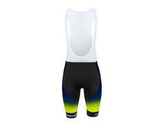 Kraťasy Force DASH se šráky a vložkou modro fluo - Kraťasy Force DASH se šráky a vložkou modro fluo