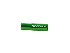 Koncovky brzdového bowdenu Force 5 mm Al, zelené - Koncovky brzdového bowdenu Force 5 mm Al, zelené