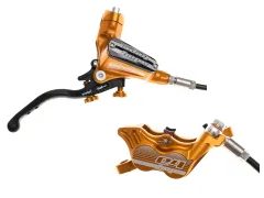 Kotoučová brzda Hope Tech 3 E4 oranžové - Kotoučová brzda Hope Tech 3 E4 oranžové
