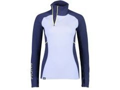 Dámské triko Mons Royale merino OLYMPUS 3.0 HALF ZIP navy / blue fog - Dámské triko Mons Royale merino OLYMPUS 3.0 HALF ZIP navy / blue fog
