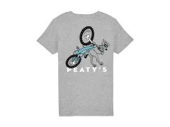 Tričko PEATY'S KIDSWEAR TRIKO S KRÁTKÝM RUKÁVEM - CAN CAN / GREY - Tričko PEATY'S KIDSWEAR TRIKO S KRÁTKÝM RUKÁVEM - CAN CAN / GREY