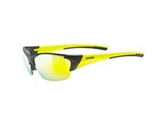 Brýle UVEX BLAZE III, BLACK MAT - YELLOW - Brýle UVEX BLAZE III, BLACK MAT - YELLOW