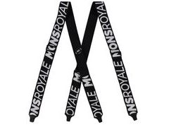 Kšandy Mons Royale AFTERBANG SUSPENDERS black / white - Kšandy Mons Royale AFTERBANG SUSPENDERS black / white