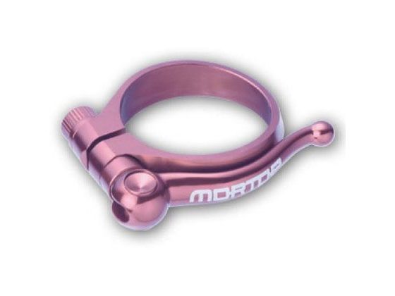 Objímka sedlovky Mortop SPC274 růžová 31,8mm