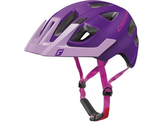 Dětská helma Cratoni Maxster Pro purple-pink matt