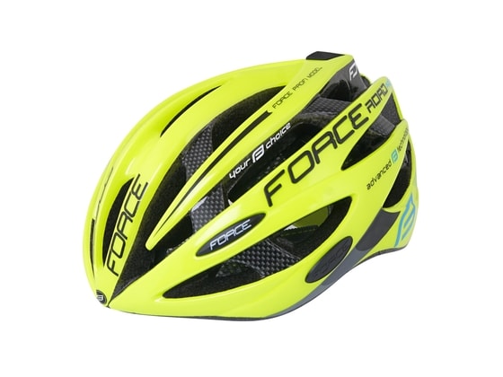 Přilba Force ROAD PRO, fluo