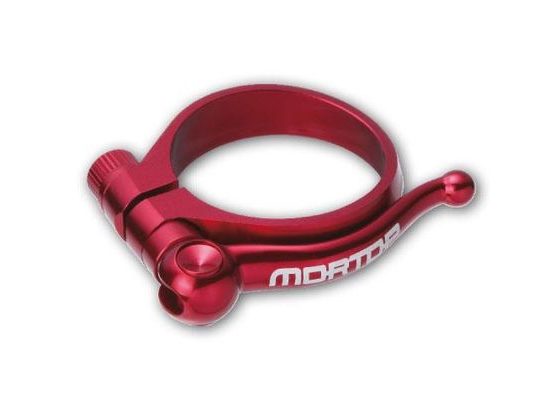 Objímka sedlovky Mortop SPC274 červená 31,8mm